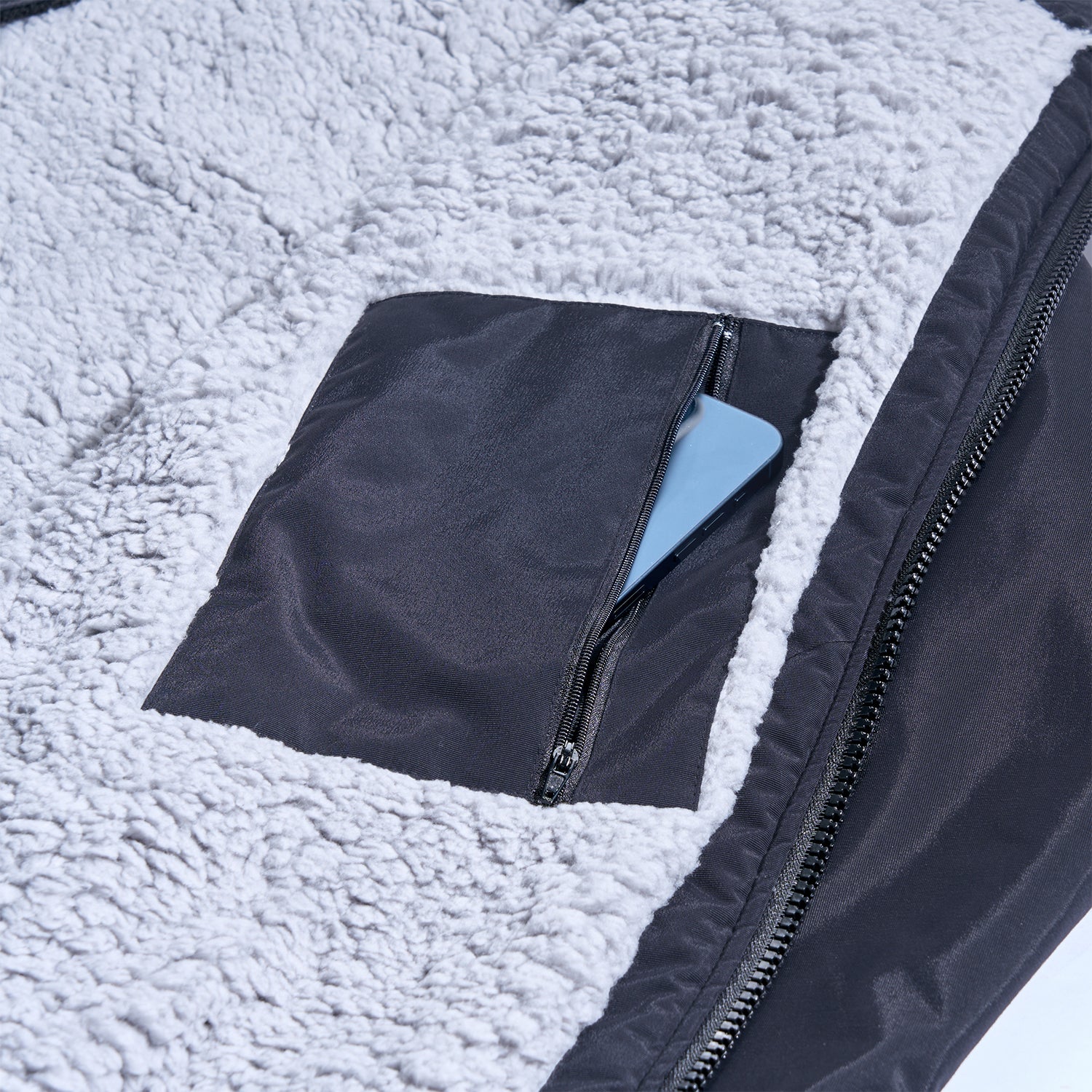 GONG | Poncho Imperméable Noir