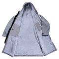 GONG | Poncho Imperméable Gris Clair
