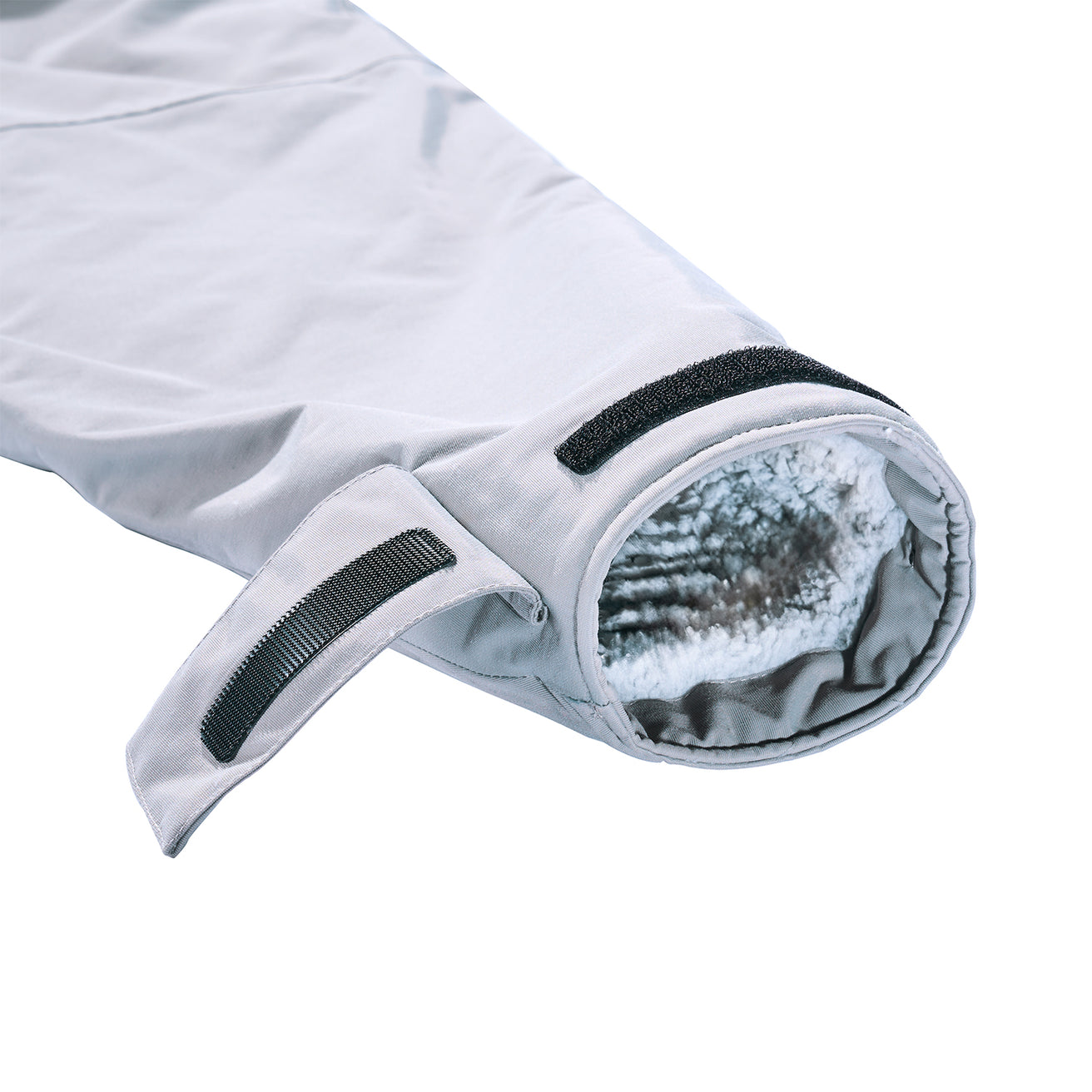 GONG | Poncho Imperméable Gris Clair