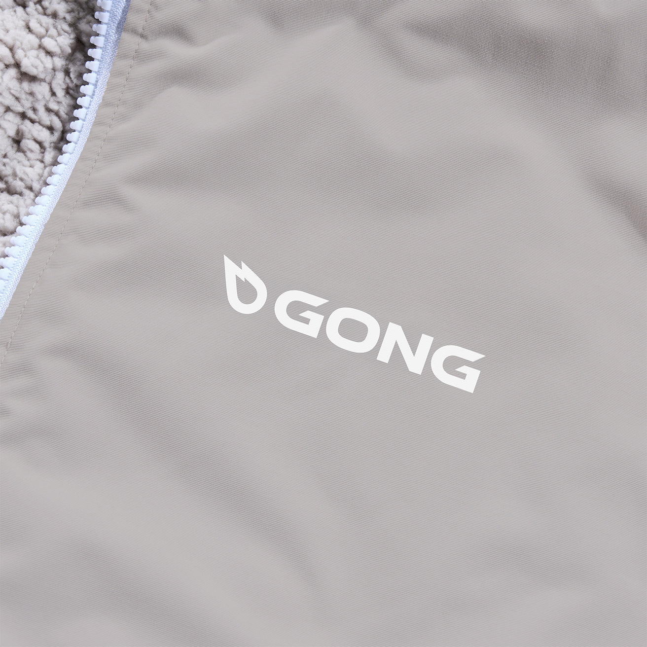 GONG | Poncho Imperméable Rose / Crème