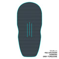 GONG | EVA Wingfoil Ridge Traction Pad Shape Cruzader Diamond