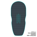 GONG | EVA Wingfoil Ridge Traction Pad Shape Cruzader Diamond