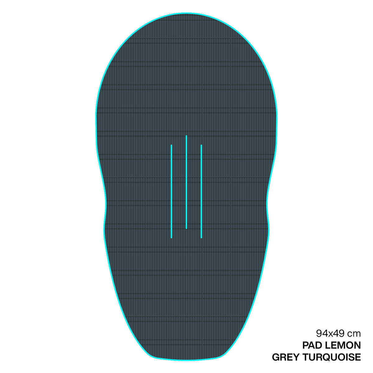 GONG | EVA Wingfoil Ridge Traction Pad Lemon Shape