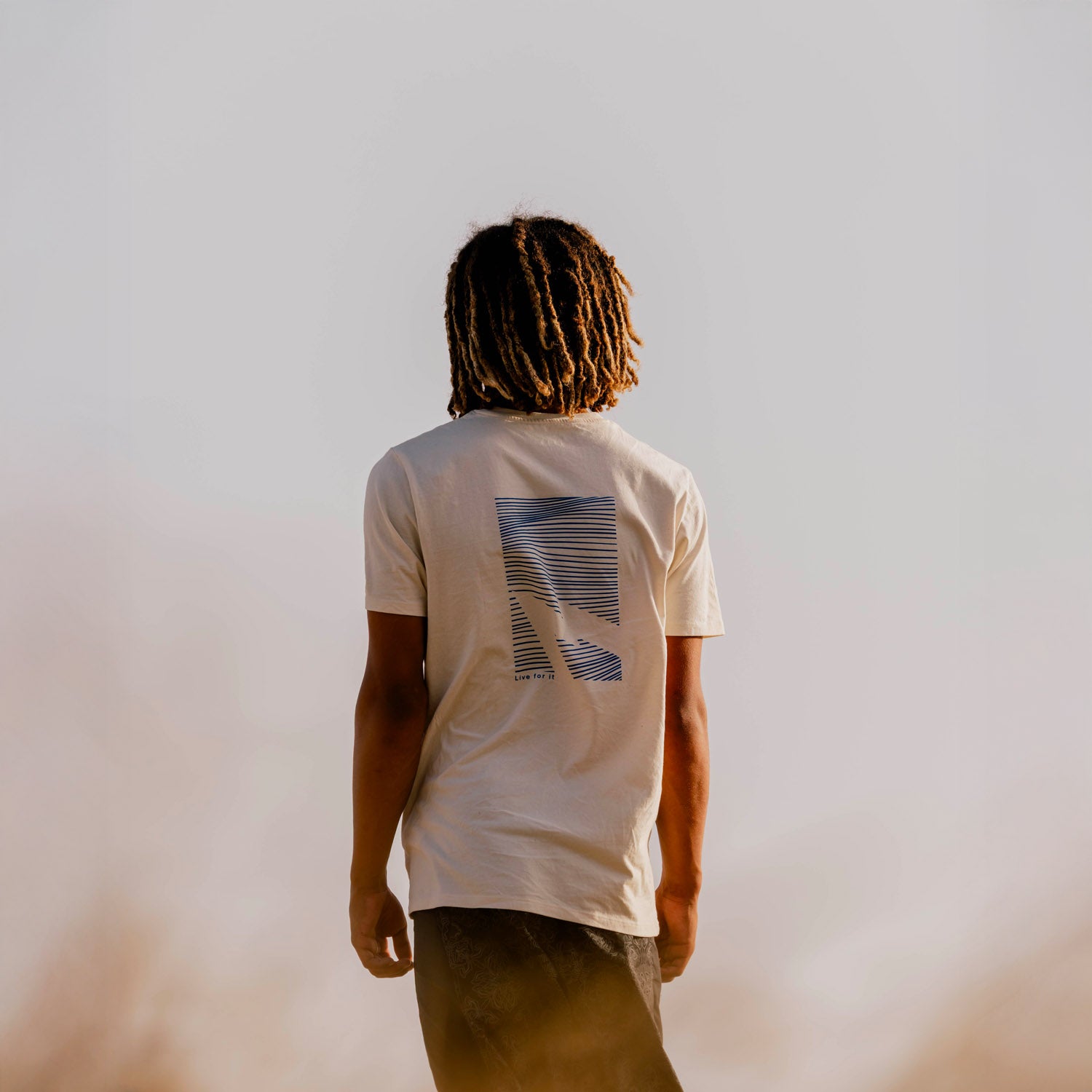GONG | Graphic Swell Unisex T-Shirt in Organic Cotton