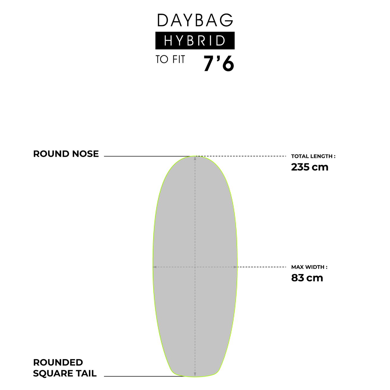 Pack | SUP Alley FSP Pro 7'2