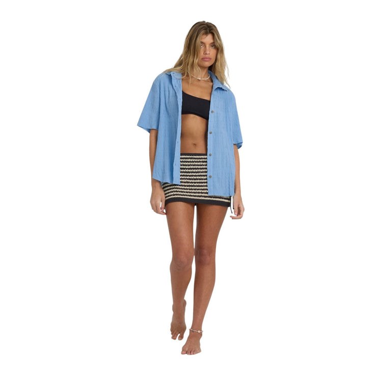 Billabong | Women Laura Woven Shirt Short Sleeves