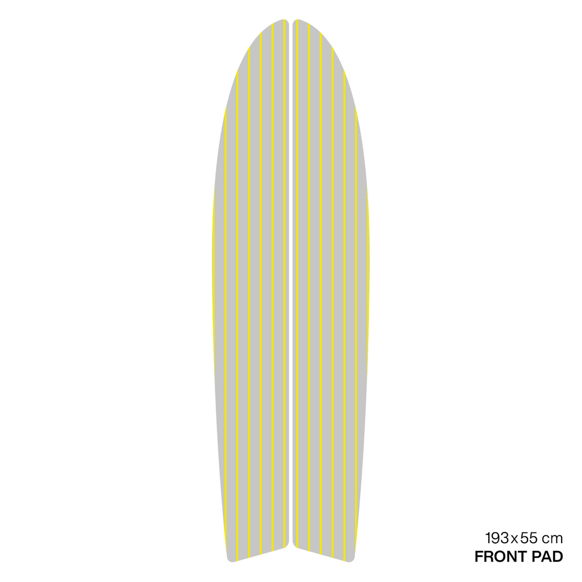 GONG | Front Pad SUP Cruising Brushed