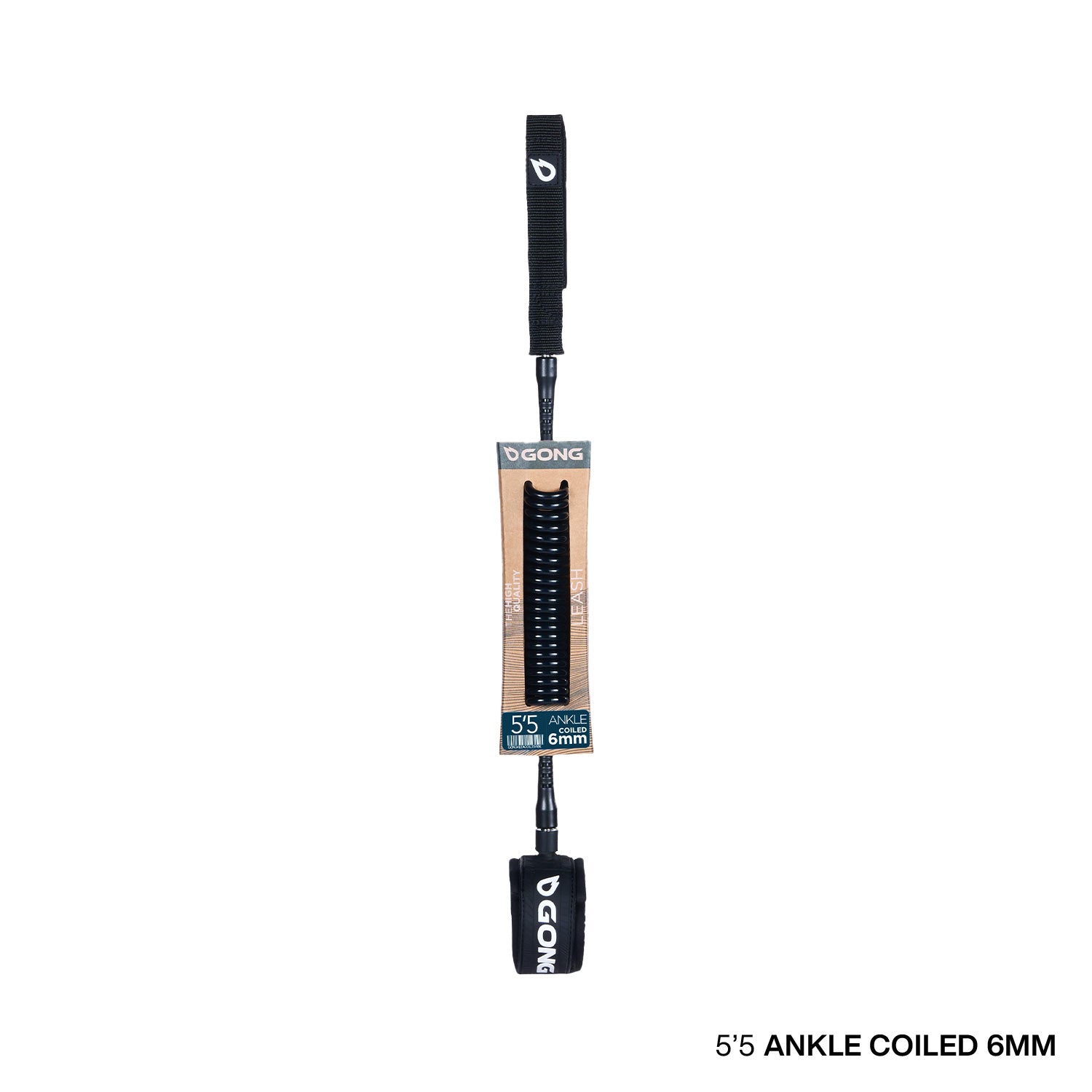 GONG | SUP Ankle Leash Coiled - 6mm