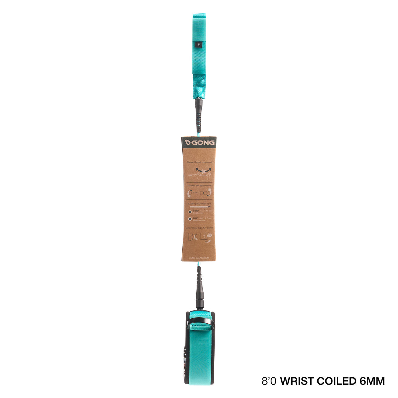 GONG | SUP Knee Leash Coiled - 6mm