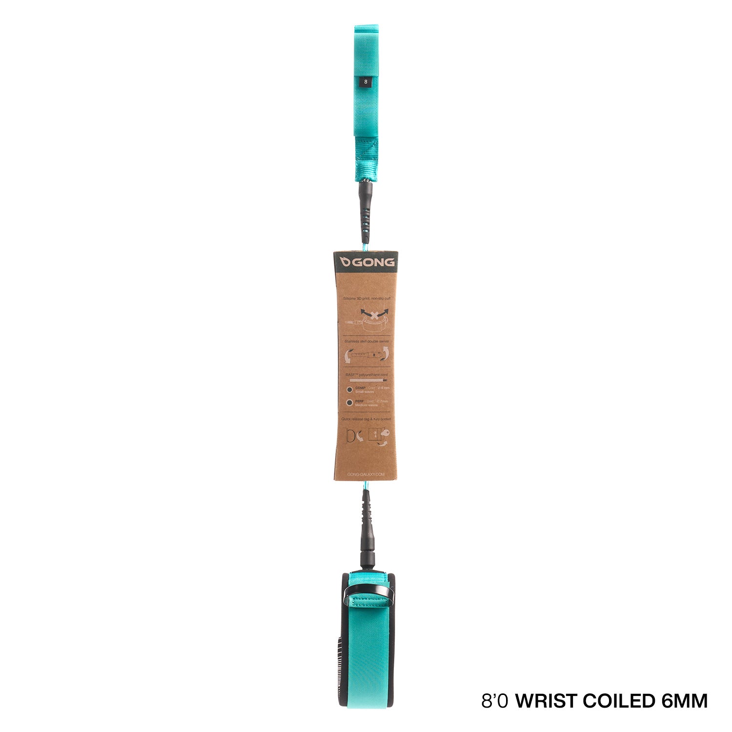 GONG | SUP Knee Leash Coiled - 6mm