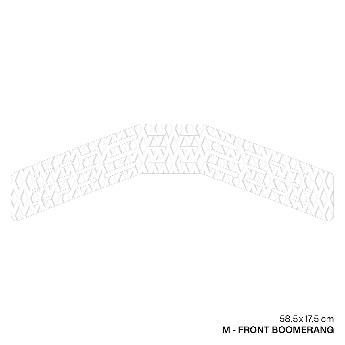 GONG | Front Boomerang Pad SUP Double Diamond
