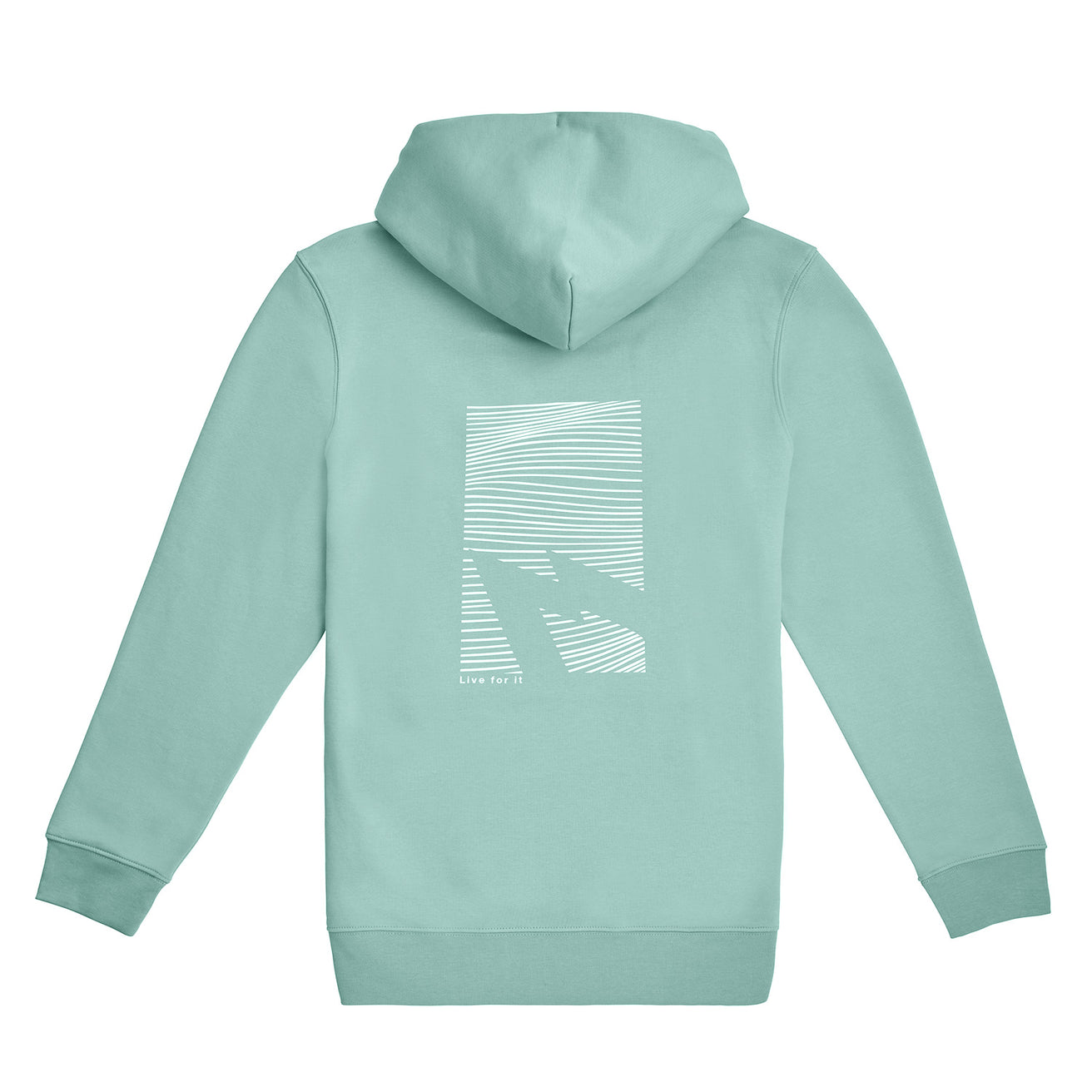 GONG | Sweat À Capuche Graphic Swell Unisexe en Coton Biologique