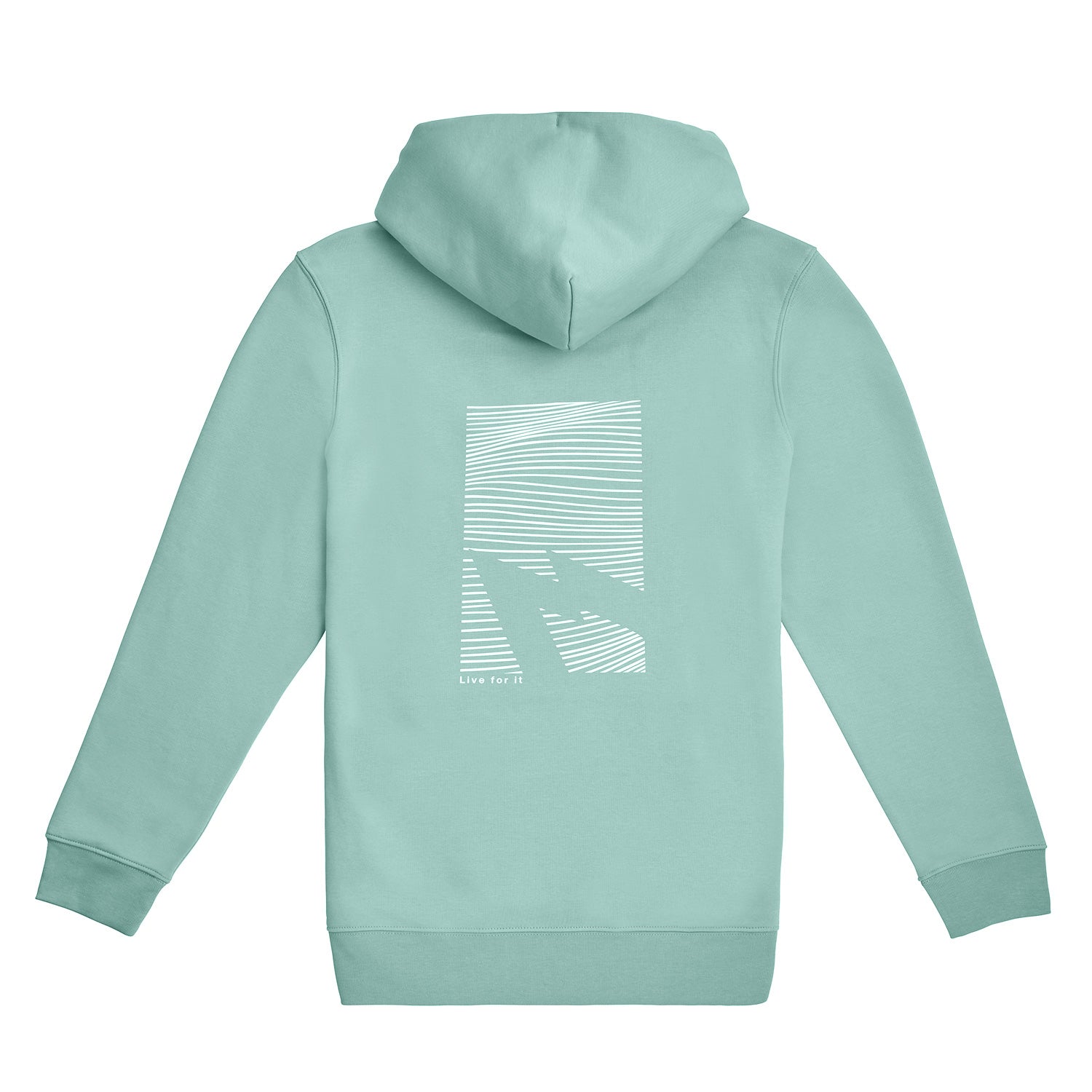 GONG | Sweat À Capuche Graphic Swell Unisexe en Coton Biologique