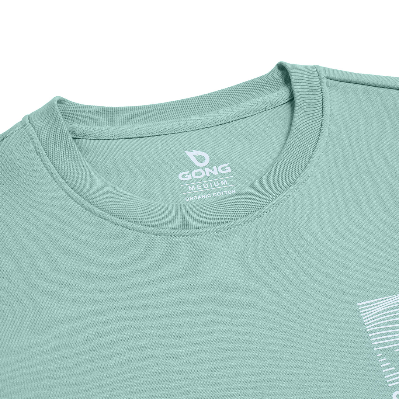 GONG | Sweat Graphic Swell Unisexe en Coton Biologique