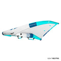 The smooth and precise wing for surfing and riding with total fluidity.