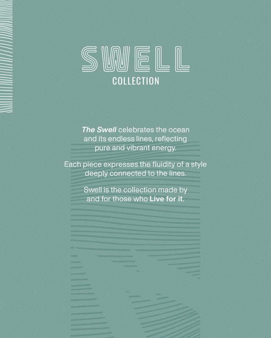 GONG | Sweat Graphic Swell Unisexe en Coton Biologique