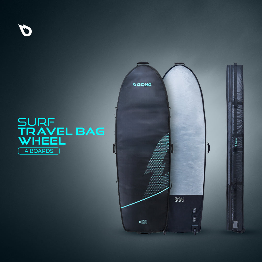 GONG | Surf Travel Bag Wheel 4 Boards