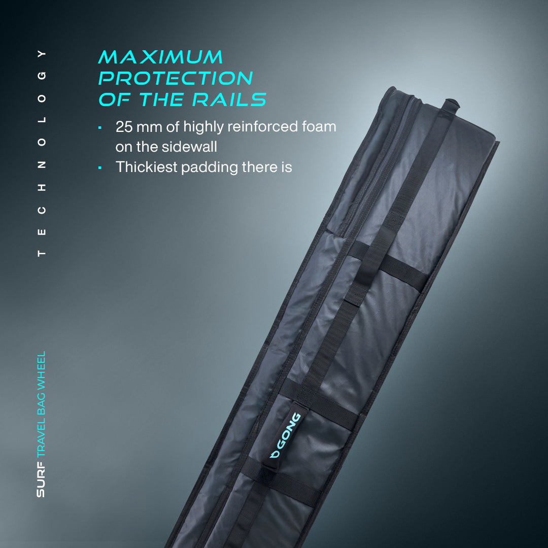 GONG | Surf Travel Bag Wheel 4 Boards