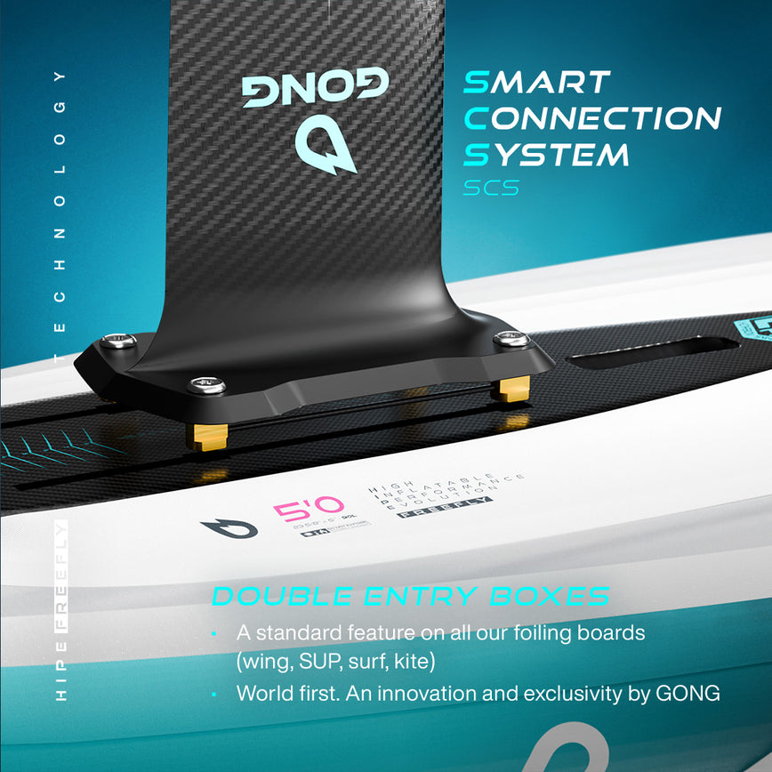 GONG | Wing foil Board Inflatable HIPE Freefly