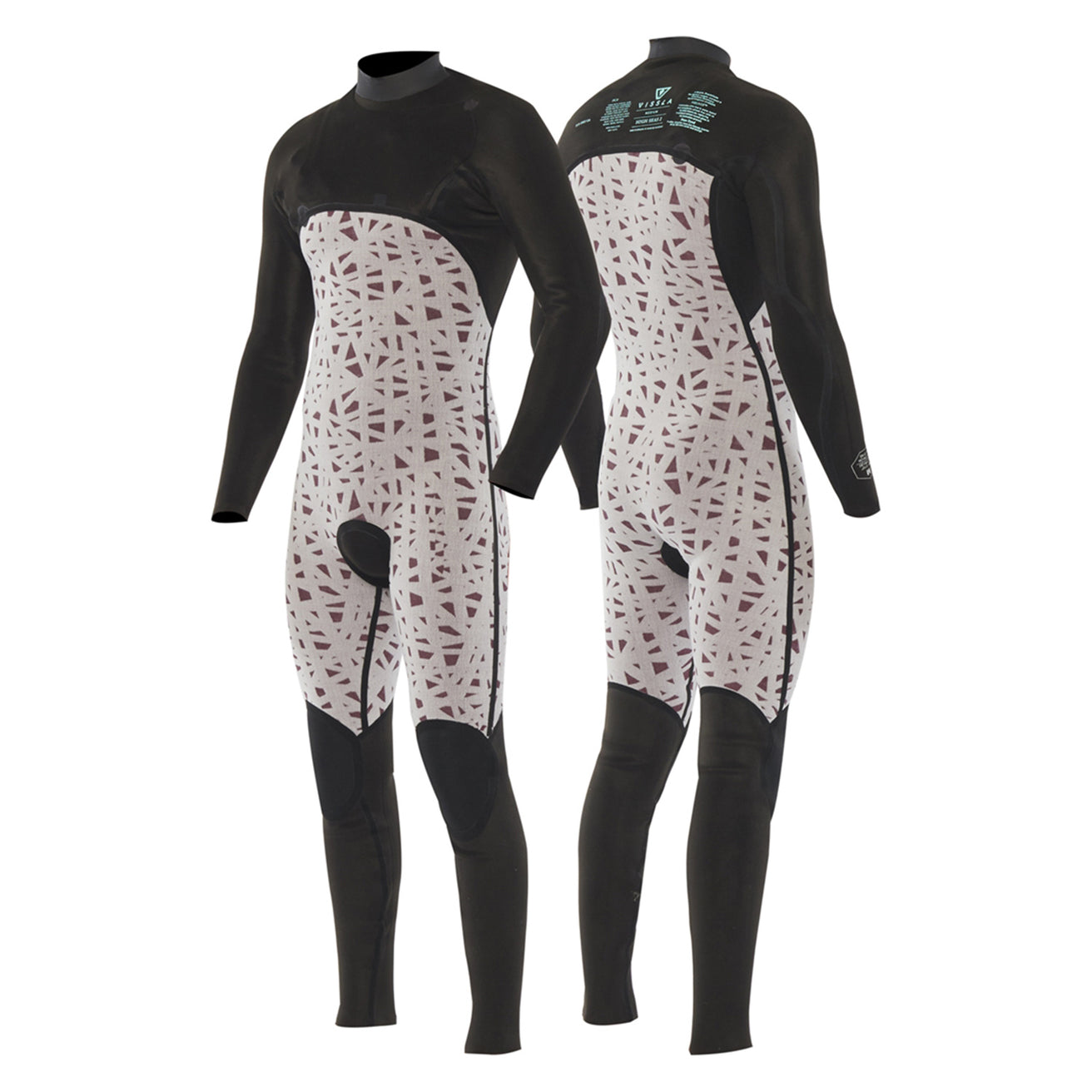 Vissla | Integrale High Seas II Homme Chest Zip 4/3 - Stealth