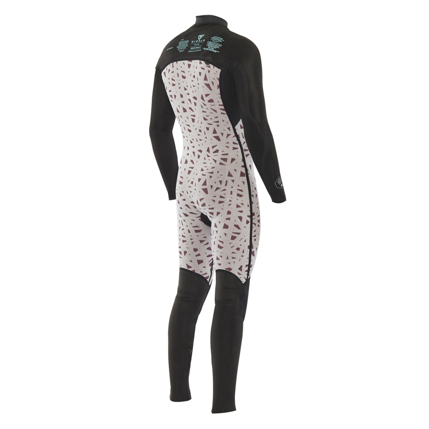 Vissla | Integrale High Seas II Homme Chest Zip 4/3 - Stealth