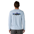 Patagonia | Men's Long-Sleeved Capilene® Cool Daily Graphic Shirt - Waters