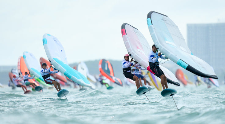 TEAM NEWS : LE MANQUE DE VENT PRIVE LES COUREURS DE FINALE EN CHINE