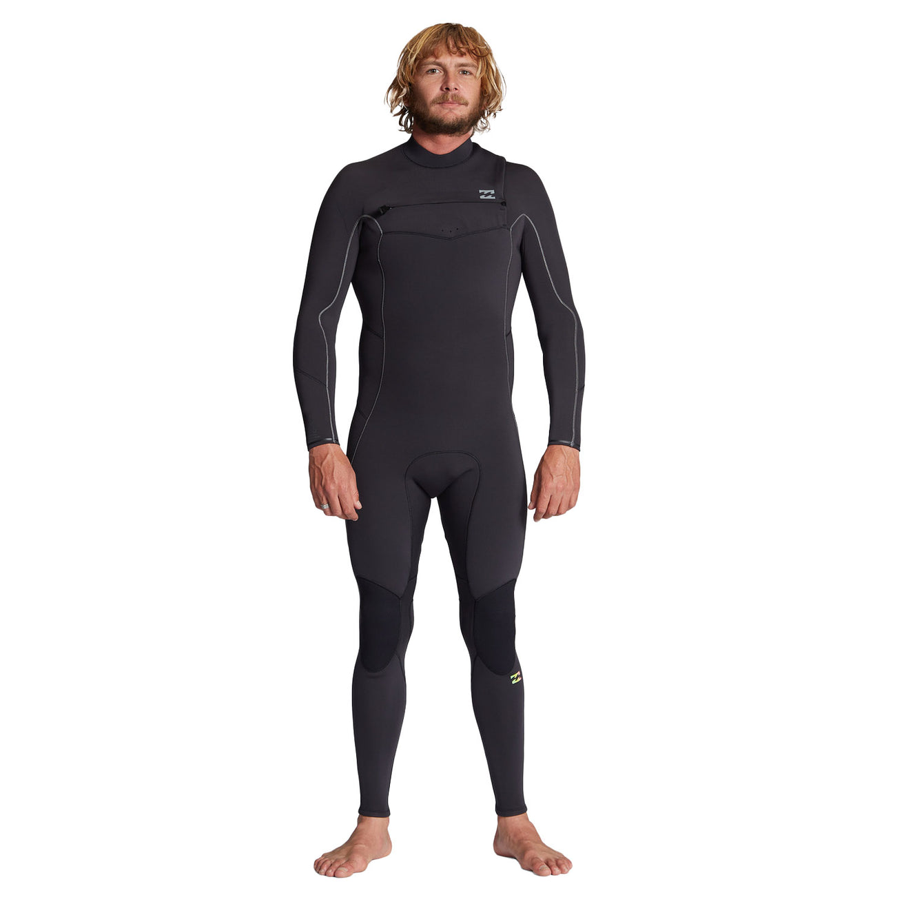 Billabong | Men Fullsuit Absolute 3/2 Chest Zip - Black Fade