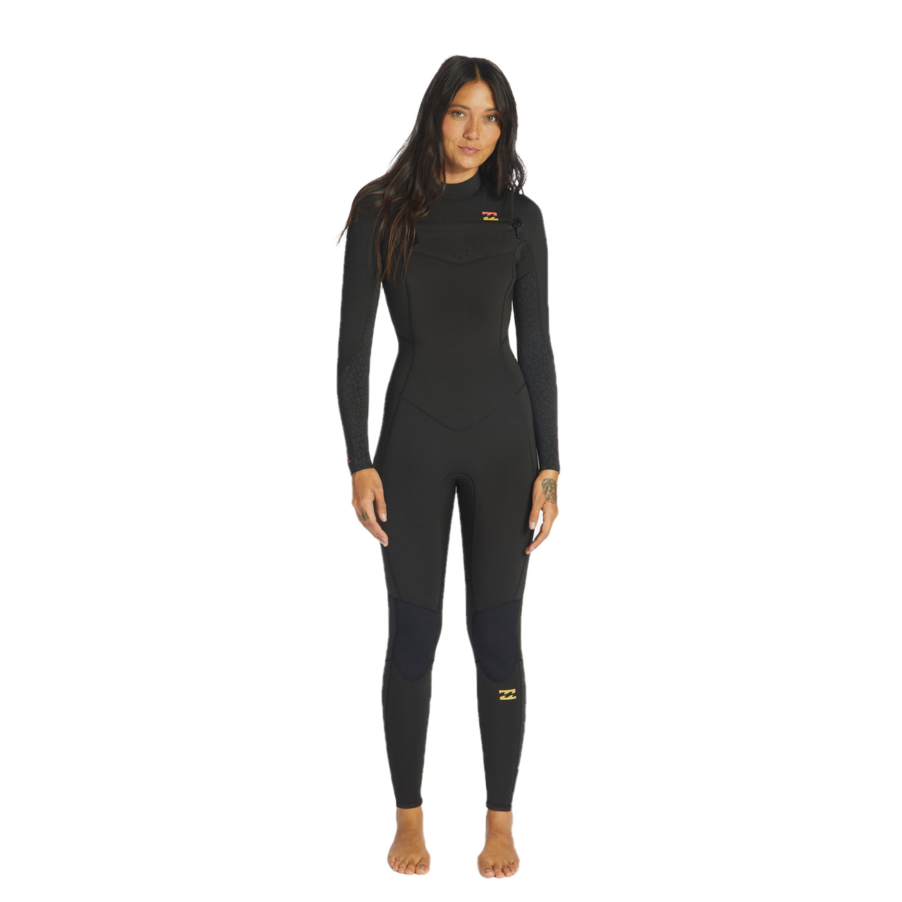 Billabong | Integrale Femme Synergy 3/2 Chest Zip - Wild Black