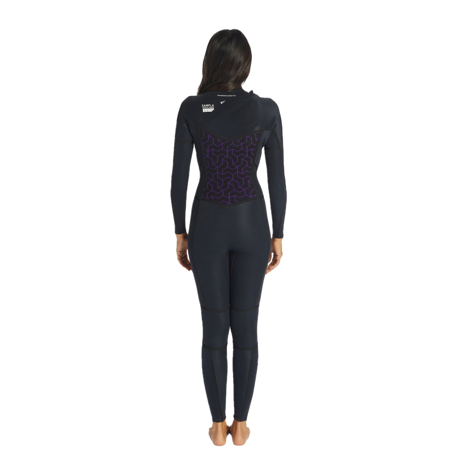 Billabong | Integrale Femme Synergy 3/2 Chest Zip - Wild Black