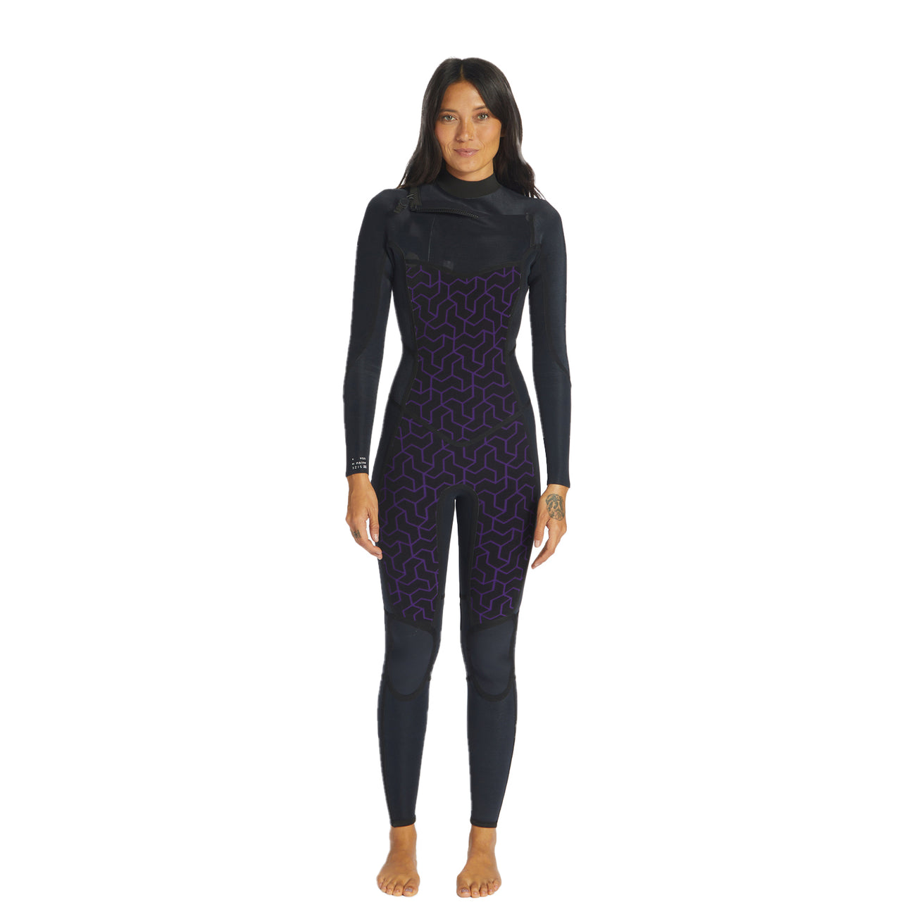 Billabong | Integrale Femme Synergy 3/2 Chest Zip - Wild Black