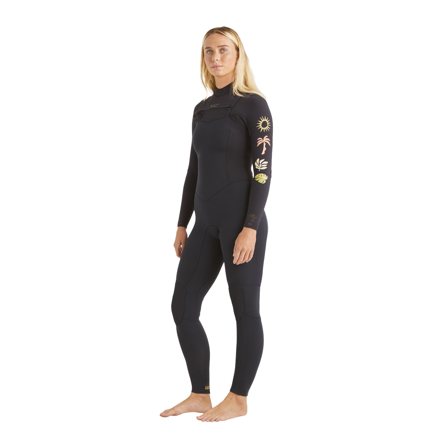 Billabong | Women Fullsuit 3/2 Salty Days Natural Chest Zip