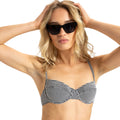 Roxy | Gingham Underwire Bikini Top