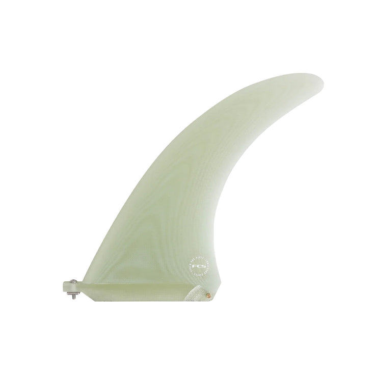 FCS | Clique Screw And Plate Longboard Fin PG Clear