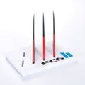 FCS | FCS II Accelerator PC Red/Black Tri Fin Set