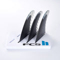 FCS | FCS II Reactor PC Carbon Black/Charcoal Tri Fin Set