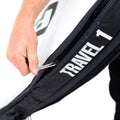 FCS | Travel 1 Longboard Black/Grey