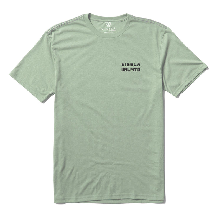 Vissla | T-Shirt à Manches Courtes Homme Cliffside Comp Lite Eco Drirelease