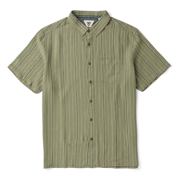 Vissla | Chemise à Manches Courtes Homme Linen Pin