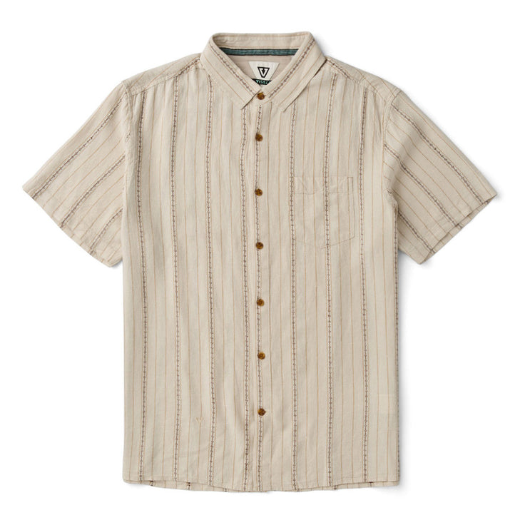 Vissla | Chemise à Manches Courtes Homme Linen Pin