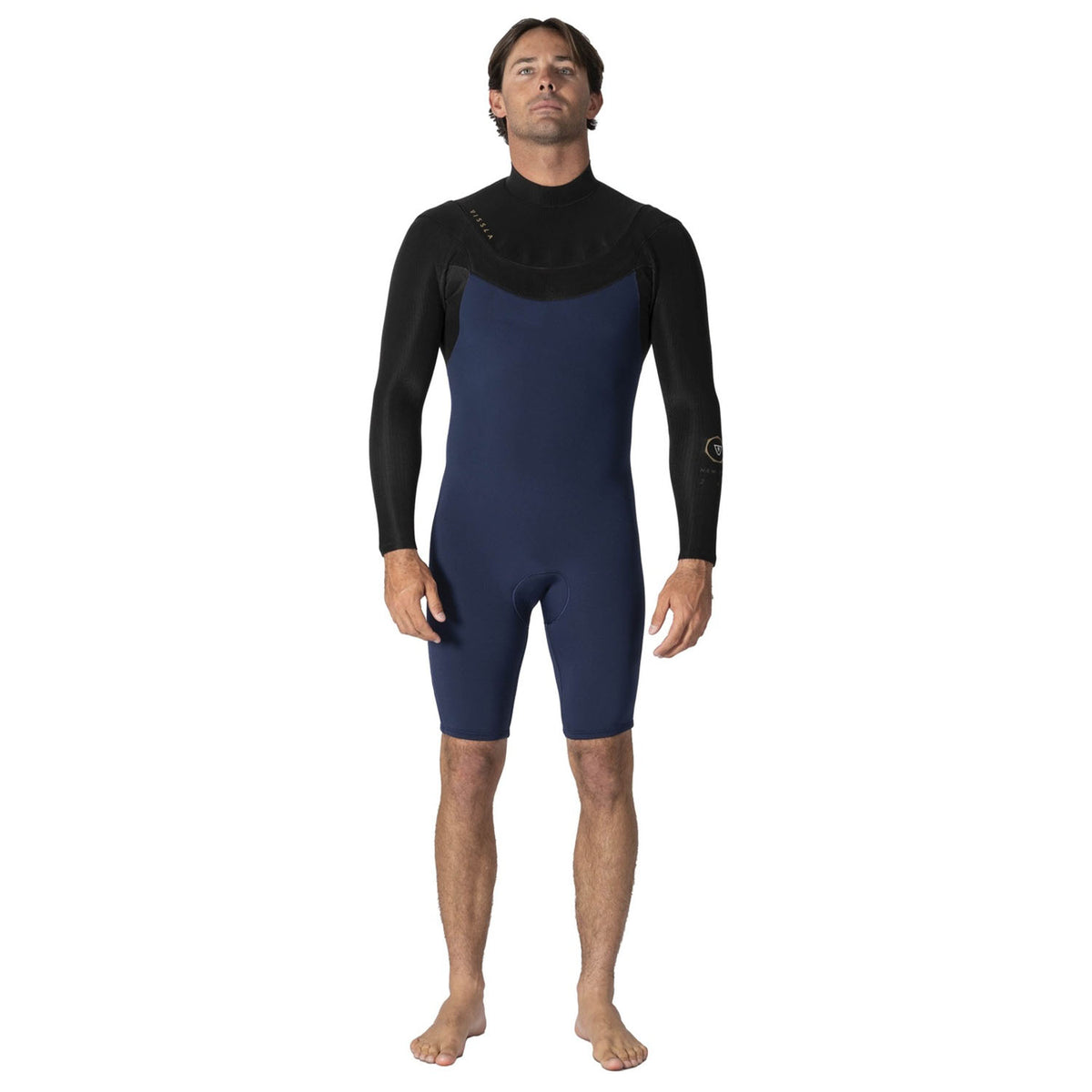 Vissla | Men New Seas V Zip Long Sleeves Shorty - 2/2mm