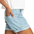 Roxy | Milady Beach Regular Jean Shorts - Light Blue
