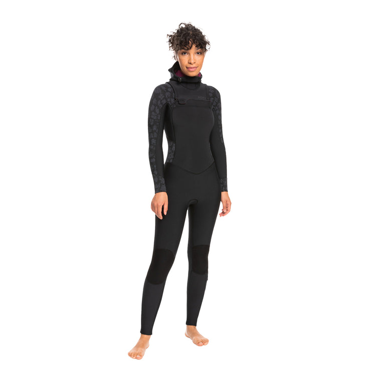 Roxy | Combinaison intégrale cagoule Swell Series 5/4 chest-zip