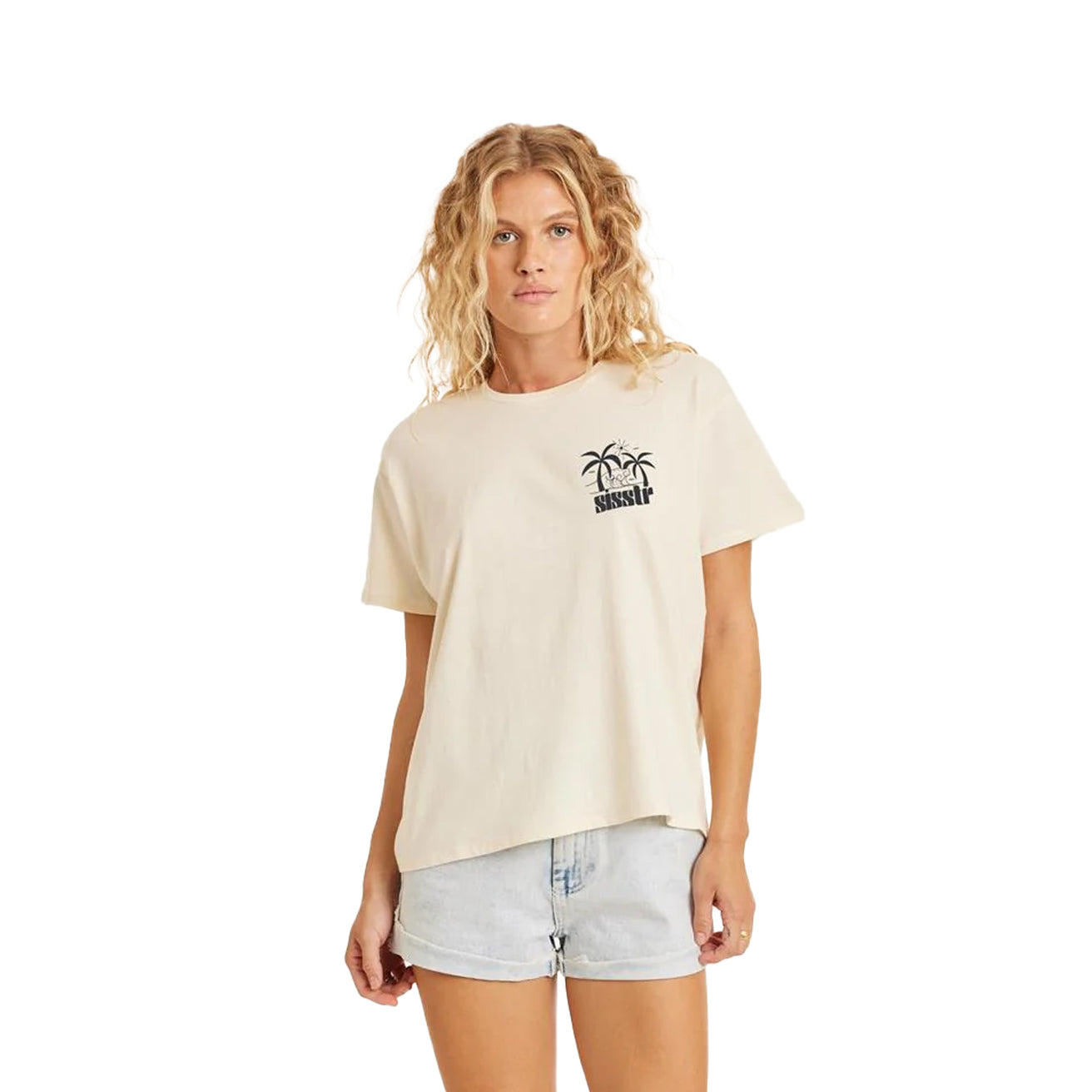 Sisstrevolution | Retro Beach Boyfriend Knit Tee