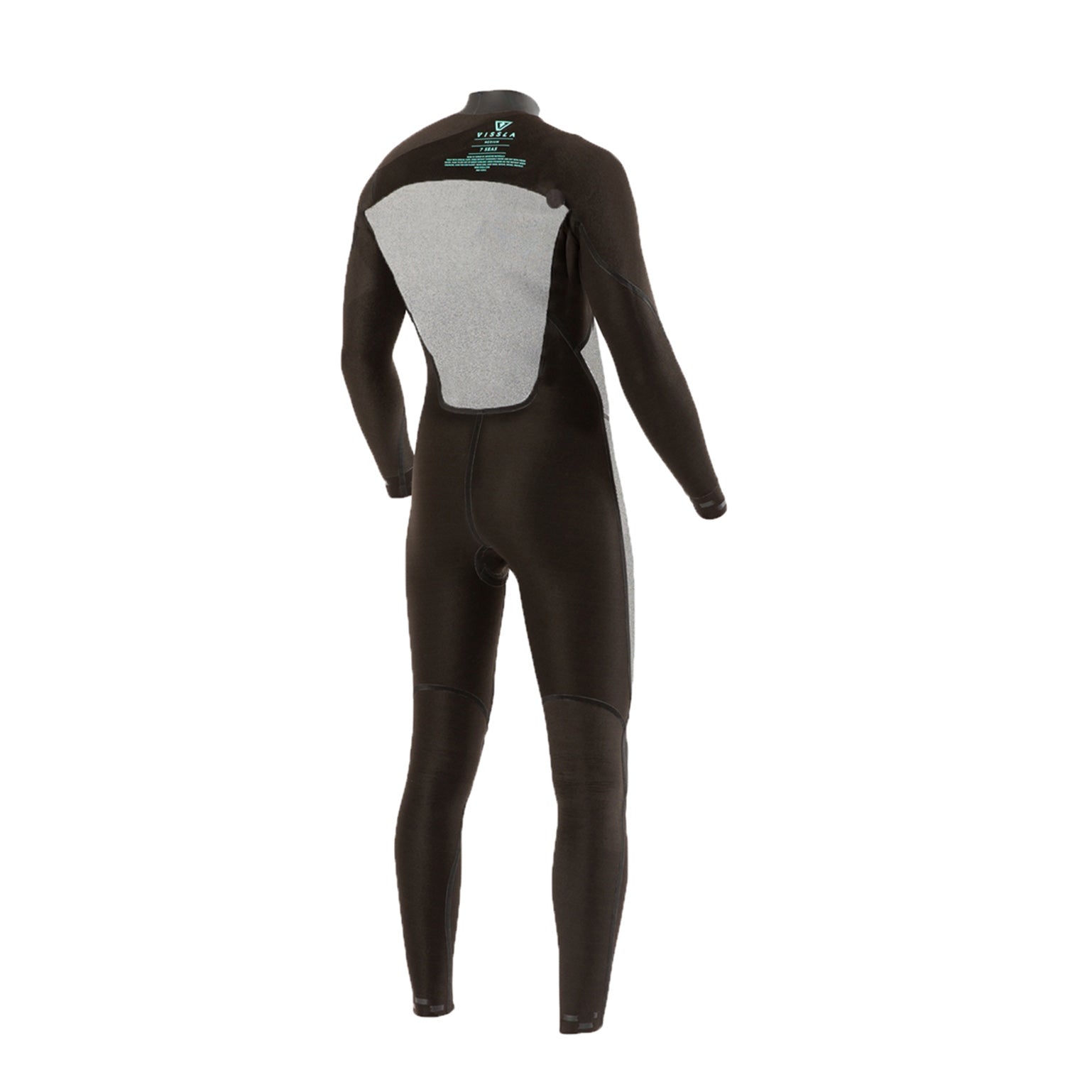 Vissla | Men Fullsuit 7 Seas Comp 3/2 Chest Zip - Black