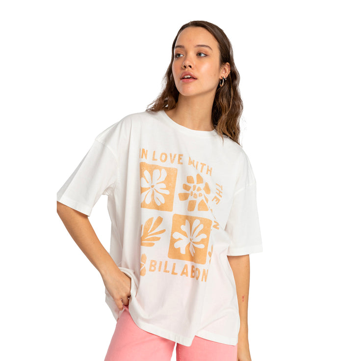 Billabong | T-Shirt In Love With The Sun - Salt Crystal