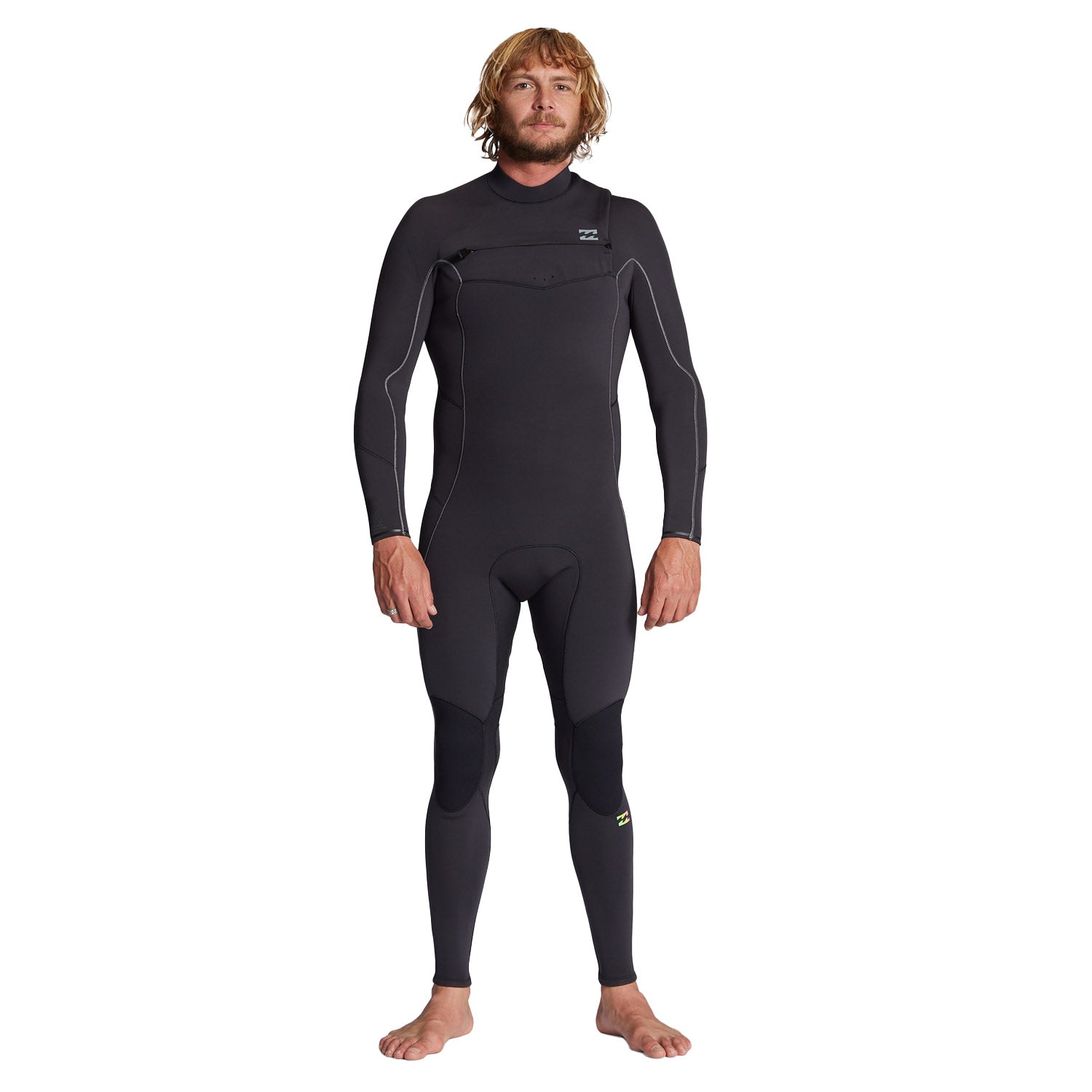 Billabong | Men Fullsuit Absolute 3/2 Chest Zip - Black Fade