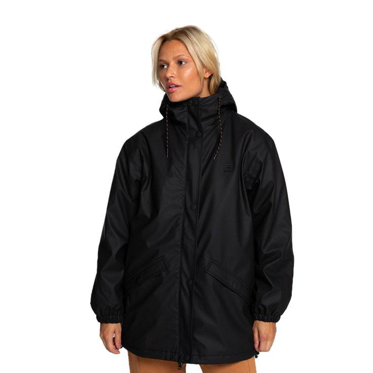Billabong | Raindrops Waterproof Jacket - Black Pebble
