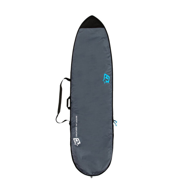 Creatures Of Leisure | Lite Longboard Charcoal Cyan