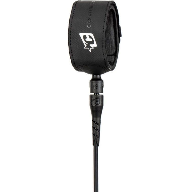 Creatures | Leash 6' Superlite Comp 6mm - Black Silver